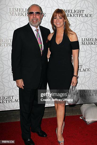 Bobby and Jill Zarin attend the opening cocktail party for the Limelight Marketplace on May 6, 2010 in New York City.