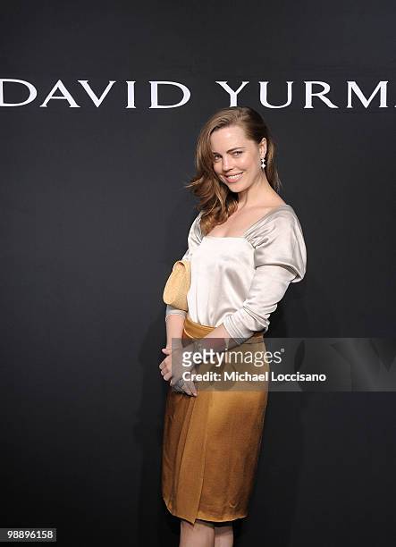Actress Melissa George attends the David Yurman 30th Anniversary celebration at David Yurman Madison Avenue on May 6, 2010 in New York City.