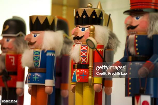 german toys - nutcracker stock pictures, royalty-free photos & images