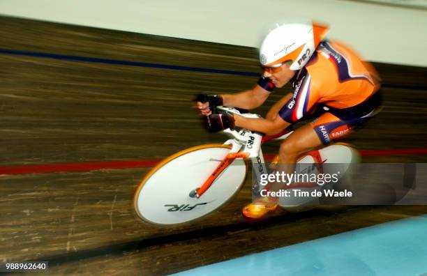 World Track Championships 2003, Zijlaard-Vanmoorsel Leontien Ned, Gold Medal, Medaille D'Or, Womens Individual Pursuit, Poursuite Individuelle...