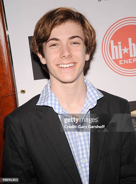 Actor Henry Hodges attends the 2010 Drama Desk Award nominees cocktail reception at Churrascaria Plataforma on May 6, 2010 in New York City.