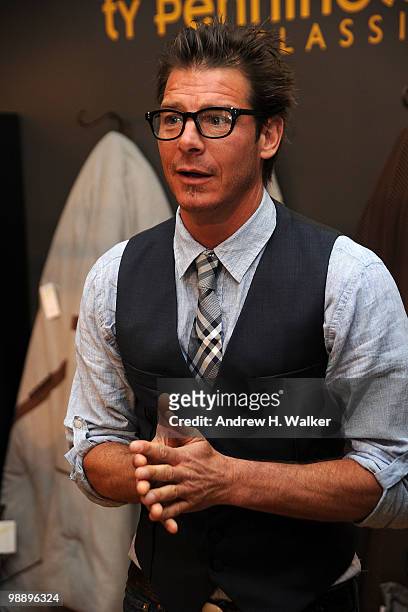 Ty Pennington attends the 6th Annual Housing Works Design on a Dime charity shopping event at the Metropolitan Pavilion on May 6, 2010 in New York...