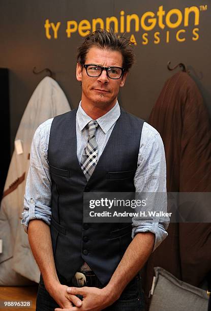 Ty Pennington attends the 6th Annual Housing Works Design on a Dime charity shopping event at the Metropolitan Pavilion on May 6, 2010 in New York...