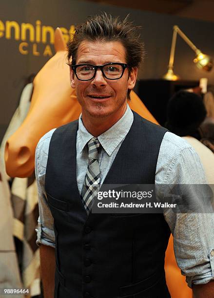 Ty Pennington attends the 6th Annual Housing Works Design on a Dime charity shopping event at the Metropolitan Pavilion on May 6, 2010 in New York...