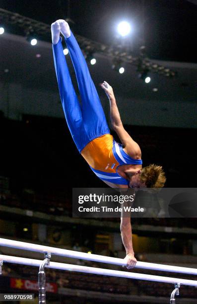 World Championships 2003 /Zonderland Herre, Ned, Parallel Bars, Barres Paralleles, Men Qualification, Qualifications Hommes, Championat Du Monde...