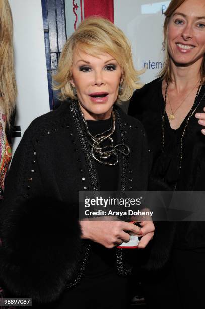 Joan Rivers attends the 53rd San Francisco International Film Festival Closing Night Premiere of "Joan Rivers - A Piece of Work" on May 6, 2010 in...