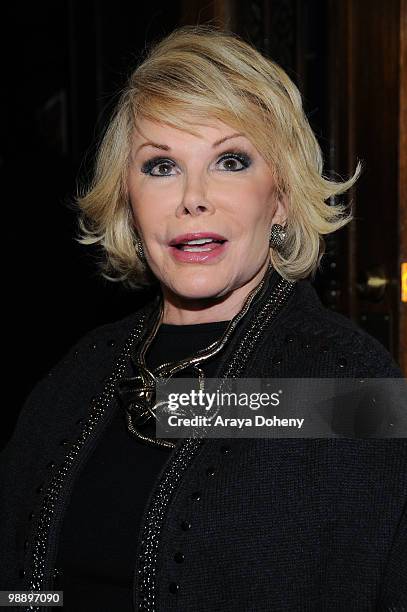 Joan Rivers attends the 53rd San Francisco International Film Festival Closing Night Premiere of "Joan Rivers - A Piece of Work" on May 6, 2010 in...