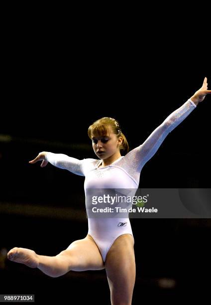 World Championships 2003 /Pavlova Anna, Rus, Balance Beam, Poutre, Women Qualification, Qualifications Femmes Championat Du Monde Gymnastique,...