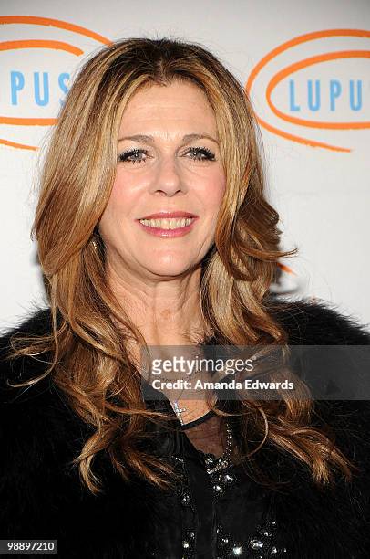 Actress Rita Wilson arrives at the 2010 Lupus LA Orange Ball at the Beverly Wilshire Four Seasons Hotel on May 6, 2010 in Beverly Hills, California.