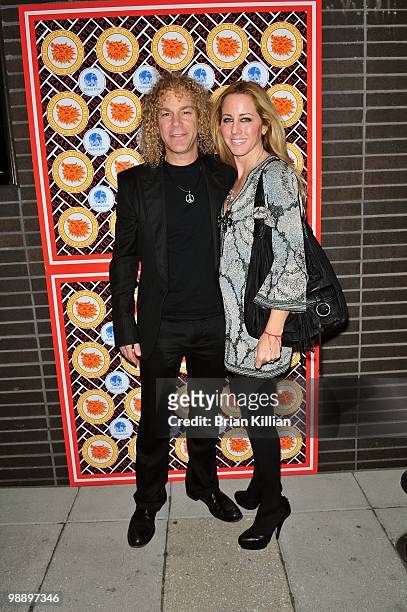 David Bryan and Lexi Bryan attend Rosario Dawson's birthday party at Trump SoHo on May 6, 2010 in New York City.