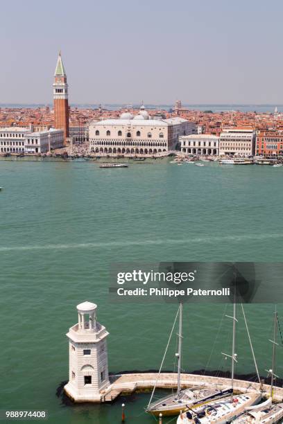 venise, san marco depuis san giorgio maggiore - venise - fotografias e filmes do acervo