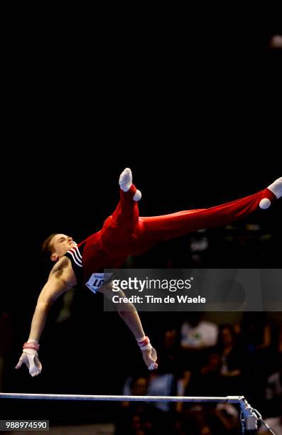 World Championships 2003 /Hamm Paul , Gold Medal, Medaille D'Or, High Bar, Barre Fixe, Mens Individual All-Round Final, Finale Individuelles General...