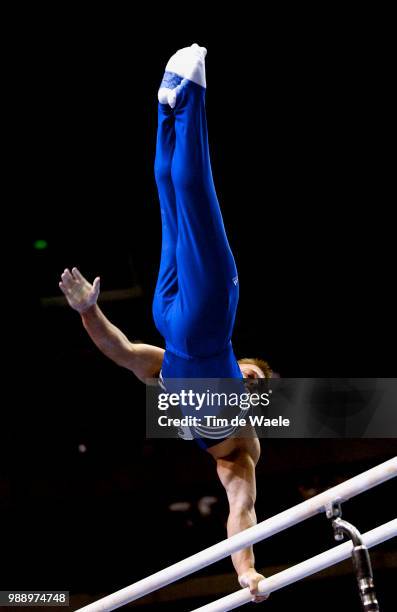 World Championships 2003, Gatson Jason , Parallel Bars, Barres Paralleles, Mens Individual All-Round Final, Finale Individuelles General Femmes,...