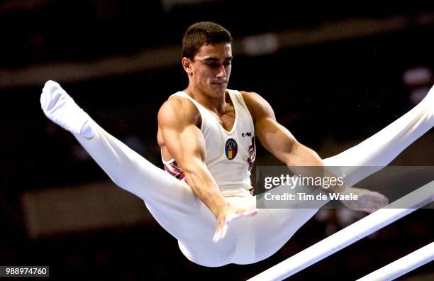 World Championships 2003 /Dragulescu Marian , Parallel Bars, Barres Paralleles, Mens Individual All-Round Final, Finale Individuelles General Femmes,...