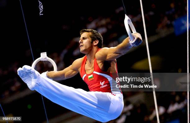 World Championships 2003 /Jovtchev Jordan , Still Rings, Anneaux /Mens Individual Apparatus Finals, Finales Individuelles Par Appareiles Hommes,...