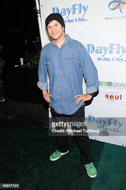 Actor Neil D'Monte arrives at the launch party for the new social network DayFly.com, held at the Roosevelt Hotel on May 6, 2010 in Hollywood,...
