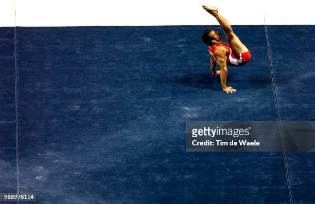 World Championships 2003 /Jovtchev Jordan , Floor Exercise, Sol, Mens Individual Apparatus Finals, Finales Individuelles Par Appareileshommes,...