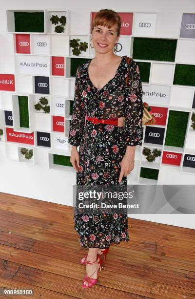 Darcey Bussell attends the Audi Polo Challenge at Coworth Park Polo Club on July 1, 2018 in Ascot, England.