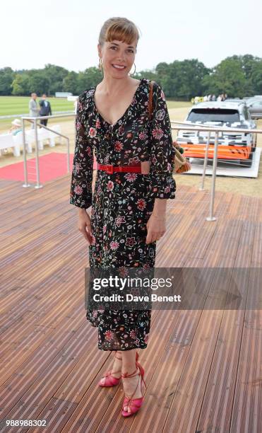 Darcey Bussell attends the Audi Polo Challenge at Coworth Park Polo Club on July 1, 2018 in Ascot, England.