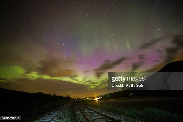 there is an overnight train to the northern light - sok stock pictures, royalty-free photos & images