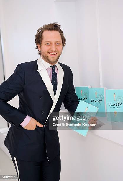 Derek Blasberg attends CLASSY by Derek Blasberg Book Launch on May 6, 2010 in Beverly Hills, California.