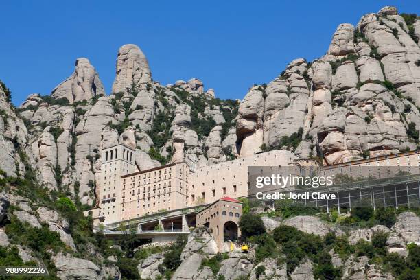 the montserrat abbey - abbey of montserrat stock pictures, royalty-free photos & images