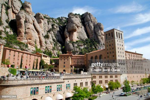 the montserrat abbey - abbey of montserrat stock pictures, royalty-free photos & images