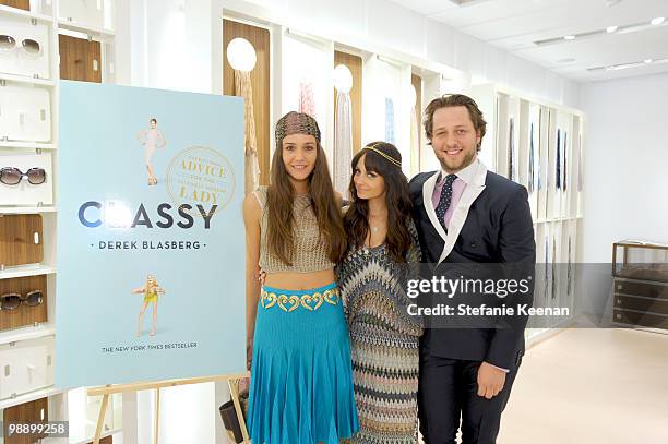 Margherita Missoni, Nicole Richie and Derek Blasberg attend CLASSY by Derek Blasberg Book Launch on May 6, 2010 in Beverly Hills, California.