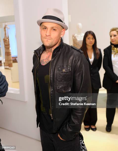 Joel Madden attends CLASSY by Derek Blasberg Book Launch on May 6, 2010 in Beverly Hills, California.