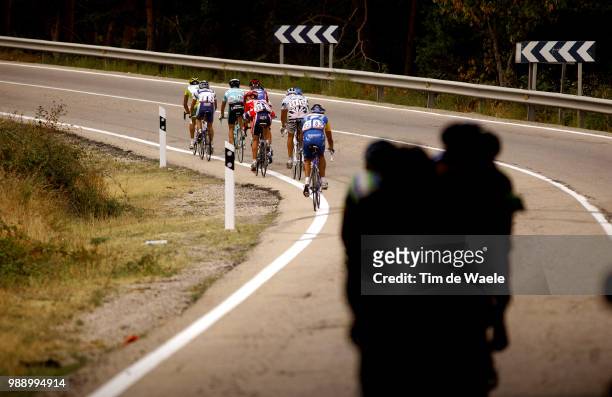 Tour Of Spain 2003, Illustratie Illustration, Escape Groupe De Tete Kopgroep, Etape Stage Rit 21, Madrid - Madrid, Vuelta D'Espagna, Ronde Van Spanje,