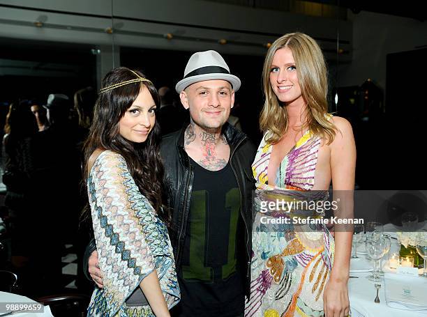 Nicole Richie, Joel Madden and Nicky Hilton attend CLASSY by Derek Blasberg Book Launch dinner on May 6, 2010 in Beverly Hills, California.