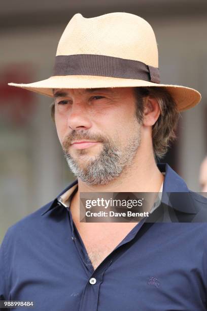 Jay Kay attends the Audi Polo Challenge at Coworth Park Polo Club on July 1, 2018 in Ascot, England.