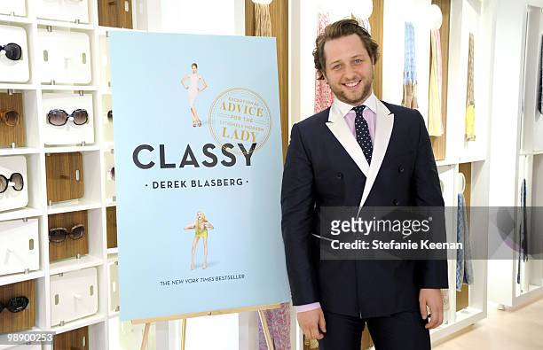 Derek Blasberg attends CLASSY by Derek Blasberg Book Launch on May 6, 2010 in Beverly Hills, California.