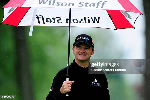 Paul Lawrie of Scotland during the second round of the BMW Italian Open at Royal Park I Roveri on May 7, 2010 in Turin, Italy.