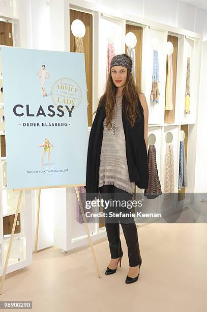 Tatiana Santo Domingo attends CLASSY by Derek Blasberg Book Launch on May 6, 2010 in Beverly Hills, California.