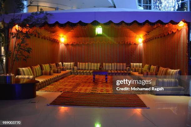 ramadan tent - arabian tent stock pictures, royalty-free photos & images
