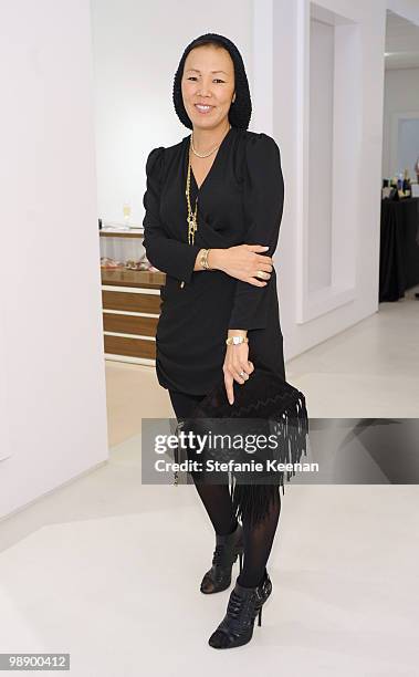 Jeanne Yang attends CLASSY by Derek Blasberg Book Launch on May 6, 2010 in Beverly Hills, California.