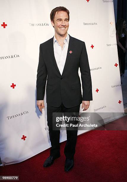 Actror James Van Der Beek arrives for the American Red Cross's "An Evening Of Legendary Style" at Tiffany & Co. On May 6, 2010 in Beverly Hills,...