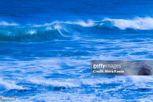 waves crashing, pacific ocean, japan - atsumi stock pictures, royalty-free photos & images
