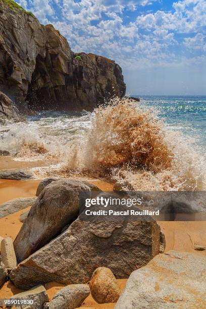 quiberon - france - quiberon imagens e fotografias de stock