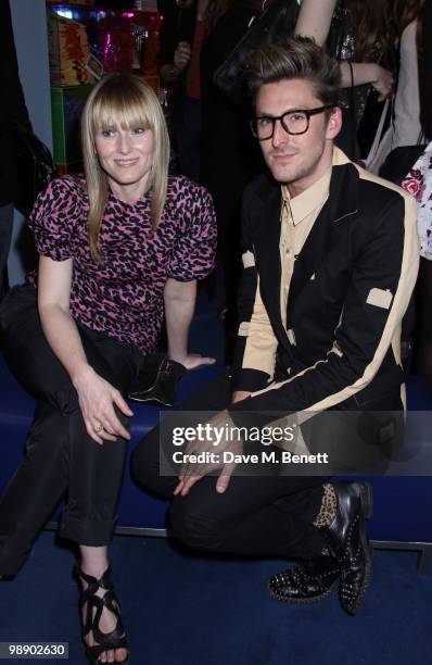 Editor-in-Chief of Teen Vogue Amy Astley and Henry Holland attend the Teen Vogue Handbook UK launch at Marc Jacobs Boutique on May 6, 2010 in...