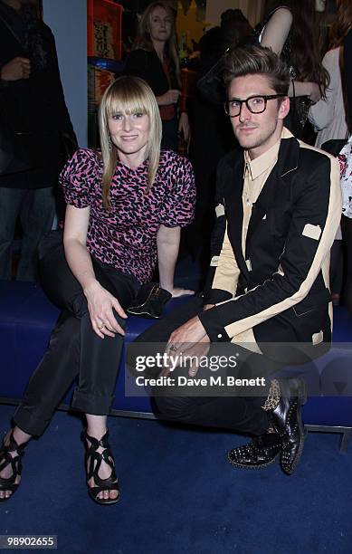 Editor-in-Chief of Teen Vogue Amy Astley and Henry Holland attend the Teen Vogue Handbook UK launch at Marc Jacobs Boutique on May 6, 2010 in...