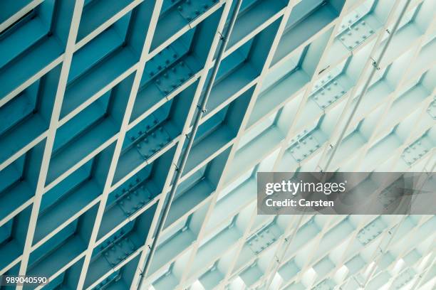 seattle - public library ceiling - seattle public library stock pictures, royalty-free photos & images