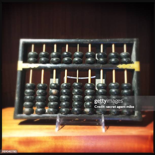 classic abacus - abacus old stock pictures, royalty-free photos & images