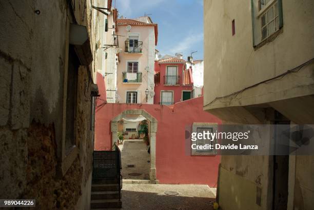alfama - lanza stock pictures, royalty-free photos & images
