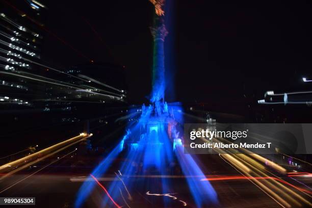 monumento a la independencia, ciudad de mexico - monumento bildbanksfoton och bilder