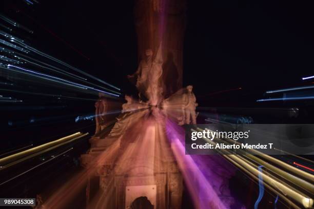 monumento a la independencia, ciudad de mexico - monumento stock-fotos und bilder