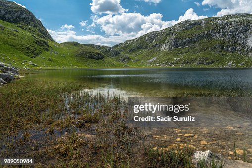 Manito Lake in Montenegro in springtime Manito Lake in Montenegro in springtime