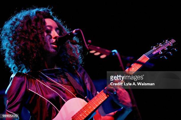 Corinne Bailey Rae performs at the Vic Theatre on April 22, 2010 in Chicago, Illinois.