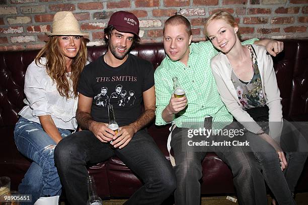 Kelly Bensimon, Jay Lyon, Matt Levine and Valeria Leonova attend Cinco de Mayo at The Eldridge on May 5, 2010 in New York City.